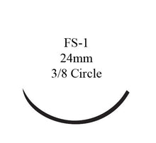 Load image into Gallery viewer, Ethilon 1629H Black Monofilament Nylon Suture Box of 36 EXP 2027