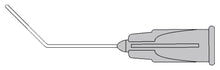 Load image into Gallery viewer, Viscoelastic Cannula Angled 8mm 27G Box of 10 EXP 2028 Hurricane Medical