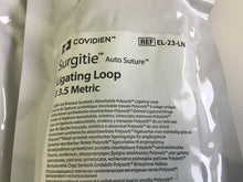 Load image into Gallery viewer, Covidien Surgitie Auto Suture Ligating Loop 0 3.5 Metric EL-23-LN Box of 6 EXP 2028