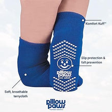 Load image into Gallery viewer, Pillow Paws #1099-001 Terries Bariatric Slipper Socks Royal Blue 3XL