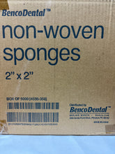 Load image into Gallery viewer, Case of 4,200 Non-Woven 4-Ply Sponges 2" x 2" By Benco Dental™