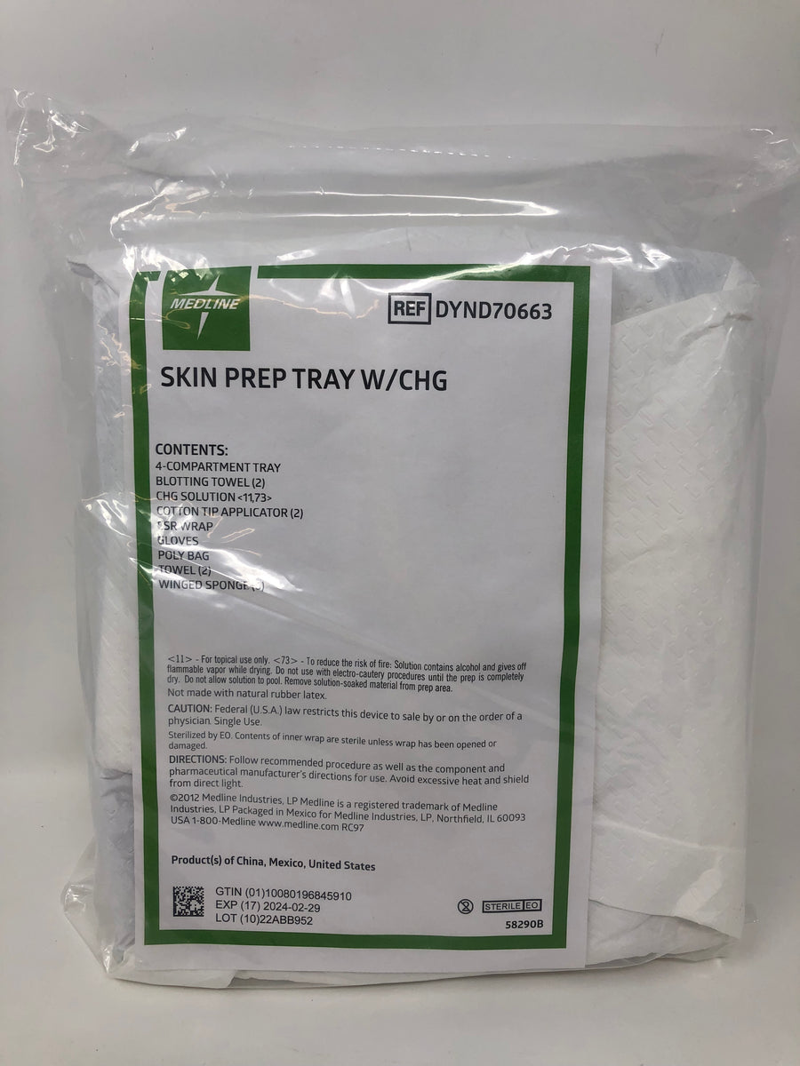 Skin Prep Trays With CHG by Medline Lot of 13 Ma Deuce Trading Post