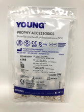 Load image into Gallery viewer, Turbo Prophy Cups Screw Type Young Dental Firm White Lot of 576 REF 052301