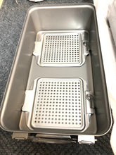 Load image into Gallery viewer, Full Length Sterilization Container w/ Basket 23x12x7" V. Mueller Genesis CD3-7B