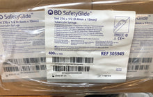 Load image into Gallery viewer, SafetyGlide TB Syringe/Needle 27gx1/2" 1cc Gray Case of 100 EXP 2/2026