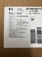Load image into Gallery viewer, 1 mL TB Safety Syringe 27 Gauge 1/2 Inch Needle 8881882712 EXP 2028 Case of 500