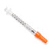 Load image into Gallery viewer, Medline Safety Insulin Syringe with Needle 0.5 mL 29G x 0.5" Case of 500 -2027