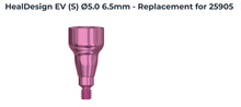 Load image into Gallery viewer, DentSply Sirona HealDesign EV (S) Purple Healing Abutment