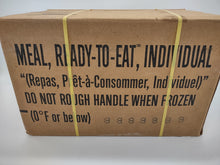 Load image into Gallery viewer, Military Issue MRE Meals Ready to Eat Case of 12 Menu B 2025