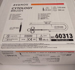 AVANOS Cytology Brush 1.8 x 150 x 2.0 60313 Box of 10 Exp 2025