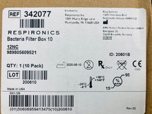Load image into Gallery viewer, Respironics CPAP & BiPAP  In-Line Bacteria / Viral Filter 342077