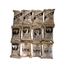 Load image into Gallery viewer, Military Issue MRE Meals Ready to Eat Menu B Case of 12