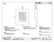 Load image into Gallery viewer, iKey Industrial Peripherals DT-18-USB USB Number Keypad