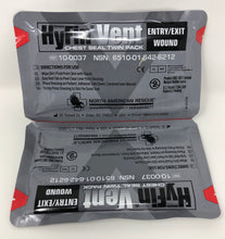 Load image into Gallery viewer, North American Rescue Hyfin Vent Chest Seal Twin Packs Lot of 4
