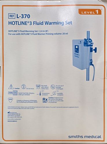 Hotline 3 Fluid Warming Set Level 1 Smith's Medical L-370 Lot of 6 EXP 05/20227 FREE SHIPPING