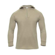 Load image into Gallery viewer, ECWCS Poly Crew Neck Top Extreme Cold Weather Undershirt Sand
