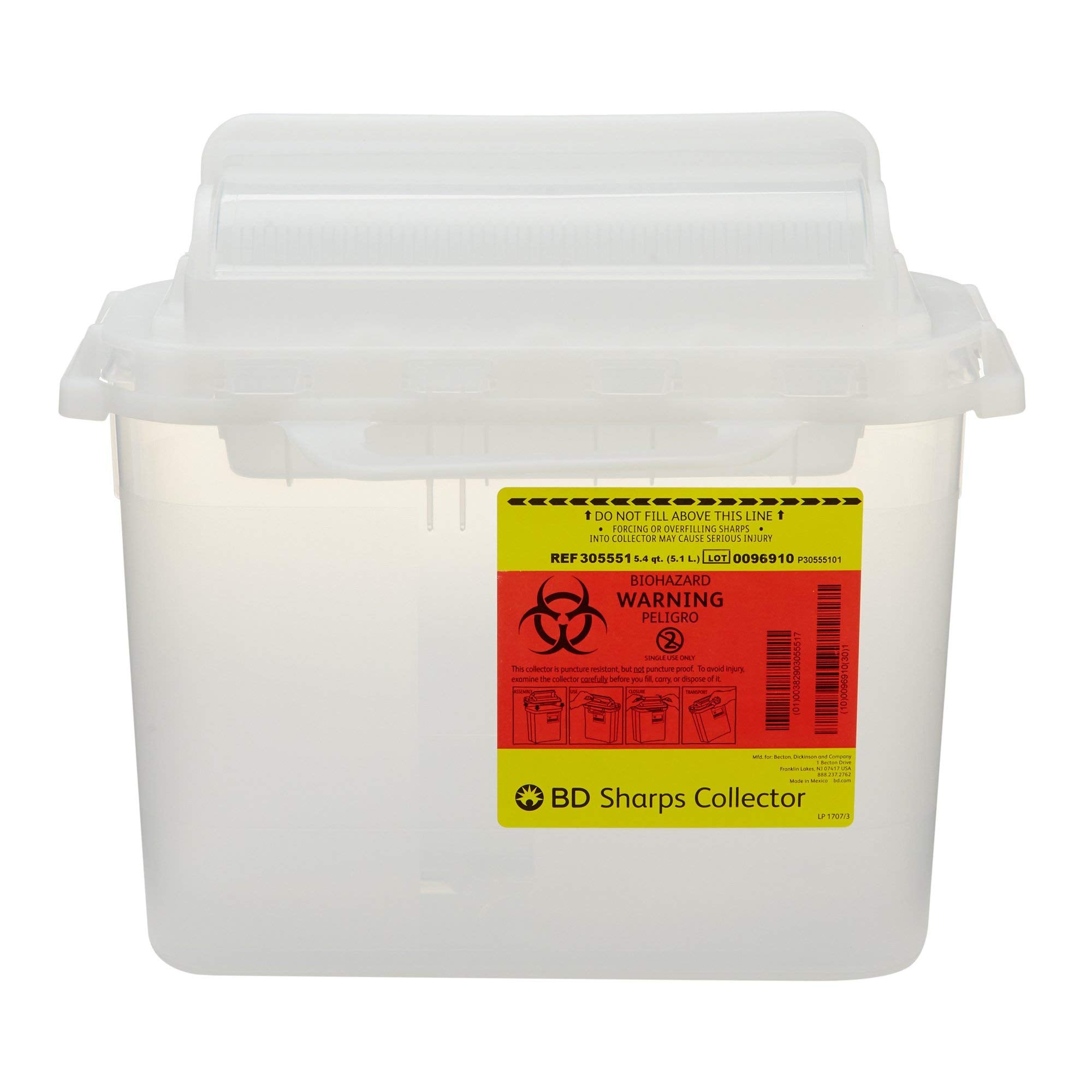 Bd Containers Log BD Sharps Containers 5.4 Qt Case of 20 305551 – Ma Deuce Trading Post