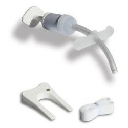 Uncuffed Tracheostomy Tube Pediatric 60PFS40 Silicone Bivona FlexTend™ Size 4.0