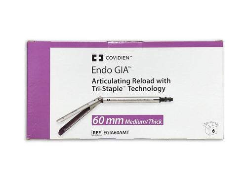 ENDO GIA Articulating Reload w/ Tri-Staple Technology EGIA60AMT Box of 6 EXP 5/2028