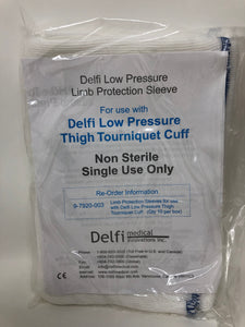 Delfi Contour Low Pressure Thigh Limb Protection Sleeve Lot of 10