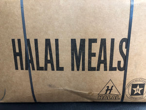 HALAL Military Issue MRE Meals Ready to Eat In Date