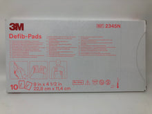 Load image into Gallery viewer, 3M Healthcare Defib-Pads Electrode Defibrillator Pad 4.5&quot; x 4.5&quot; 2345N EXP 2025