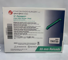 Load image into Gallery viewer, Ethicon TRT55 Proximate Linear Cutter Reloads 55mm Green | Box of 12 | EXP 2028