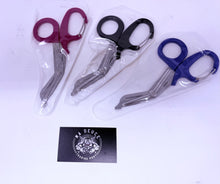 Load image into Gallery viewer, Lot of 5 Carabiner Trauma Shears 7.5"