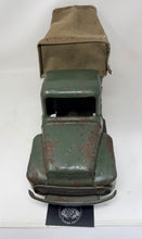 Load image into Gallery viewer, Vintage Buddy L Army Transport Truck with Canopy &amp; Cannon