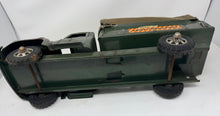 Load image into Gallery viewer, Vintage Buddy L Army Transport Truck with Canopy &amp; Cannon