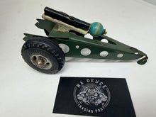Load image into Gallery viewer, Vintage Buddy L Army Transport Truck with Canopy &amp; Cannon