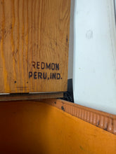 Load image into Gallery viewer, Vintage Redmon Peru Indiana Plaid Picnic Basket
