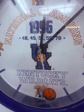 Load image into Gallery viewer, Vintage University Of Kentucky UK Wildcats National Champions Wall Clock