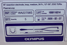 Load image into Gallery viewer, Olympus WA22706S HF-Resection Electrode, 24 Fr, 12°/30° Standard PlasmaLoop for OES Pro Resectoscope
