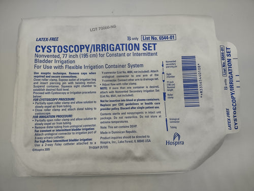 Hospira Cystoscopy/Bladder Irrigation Set 6544-01 Case of 20