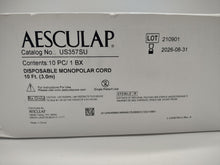 Load image into Gallery viewer, Monopolar Cord Disposable AESCULAP US357SU Case of 10 Exp. 2026