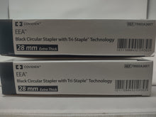 Load image into Gallery viewer, Lot of 2 Black Circular Stapler Tri-Staple Technology TRIEEA28XT Covidien 28 mm Lot of 2 Exp 2027