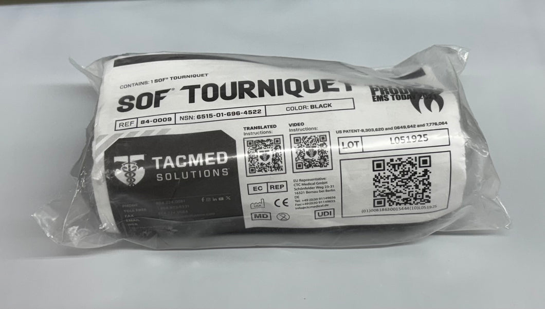 Gen 5 SOF® Tactical Tourniquet 84-0009 New with 2 Ranger Bands & Mini Sharpie