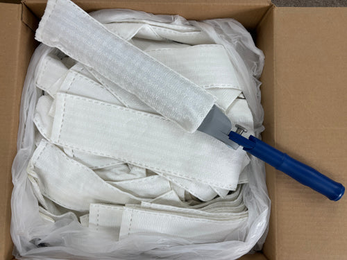 *200* Microfiber Dust Covers w/ Contec Professional Flexible Duster Handle