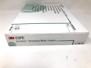 3M ESPE MC64 Iso-Form Temporary Molar Temporary Assorted Crown Kit Complete Set