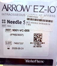 Load image into Gallery viewer, Arrow EZ-IO Manual Needle Set 25mm x 15ga REF 90001 Expiration 05/31/2028