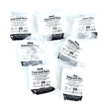 Load image into Gallery viewer, LOT OF 7 NAR Compressed Gauze EXP 2020 Vacuum-Sealed Wound Dressing 30-0052