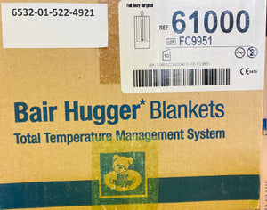 3M™ Bair Hugger™ Warming Blanket 61000, Full Body Surgical, 10/Case