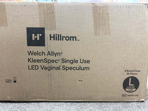 Welch Allyn 59004-LED KleenSpec Single Use Vaginal Speculum Size Large *Case of 56*