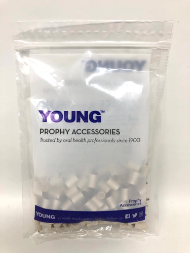 Turbo Prophy Cups Screw Type Young Dental Firm White Lot of 576
