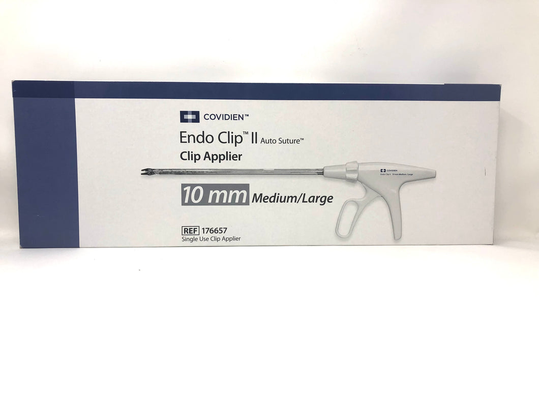Endo Clip™ II 10 mm Pistol Grip Single Use Clip Applier Med/Large EXP 2027