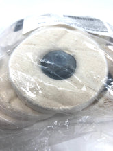 Load image into Gallery viewer, Muslin Buff Wheels 3&quot; X 28 Ply Lead-Centered 12 Pack