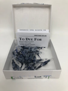 To Dye For Blue Root Canal Locator and Caries Finder Roydent Dental 25/Box