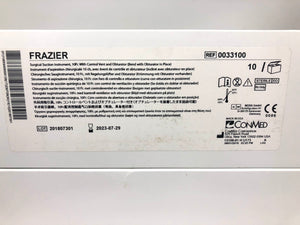 CONMED 0033100 Frazier Suction Instrument, 10 Fr With Vent and Obturator Lot of 60