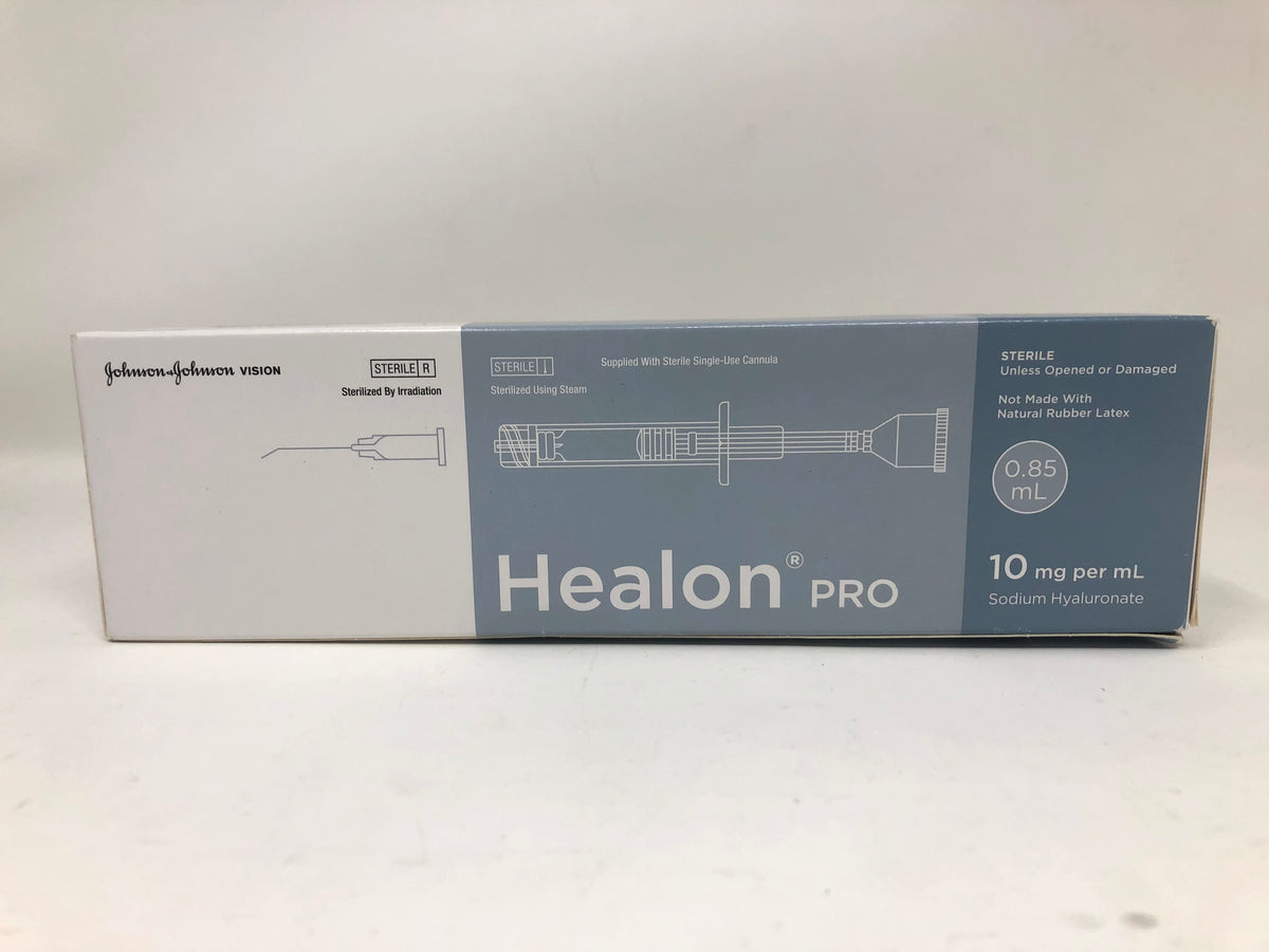 Healon Pro .85 mL Sodium Hyaluronate Johnson&Jhonson Vision – Ma Deuce ...